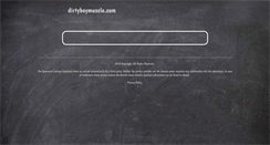 Desktop Screenshot of dirtyboymuscle.com
